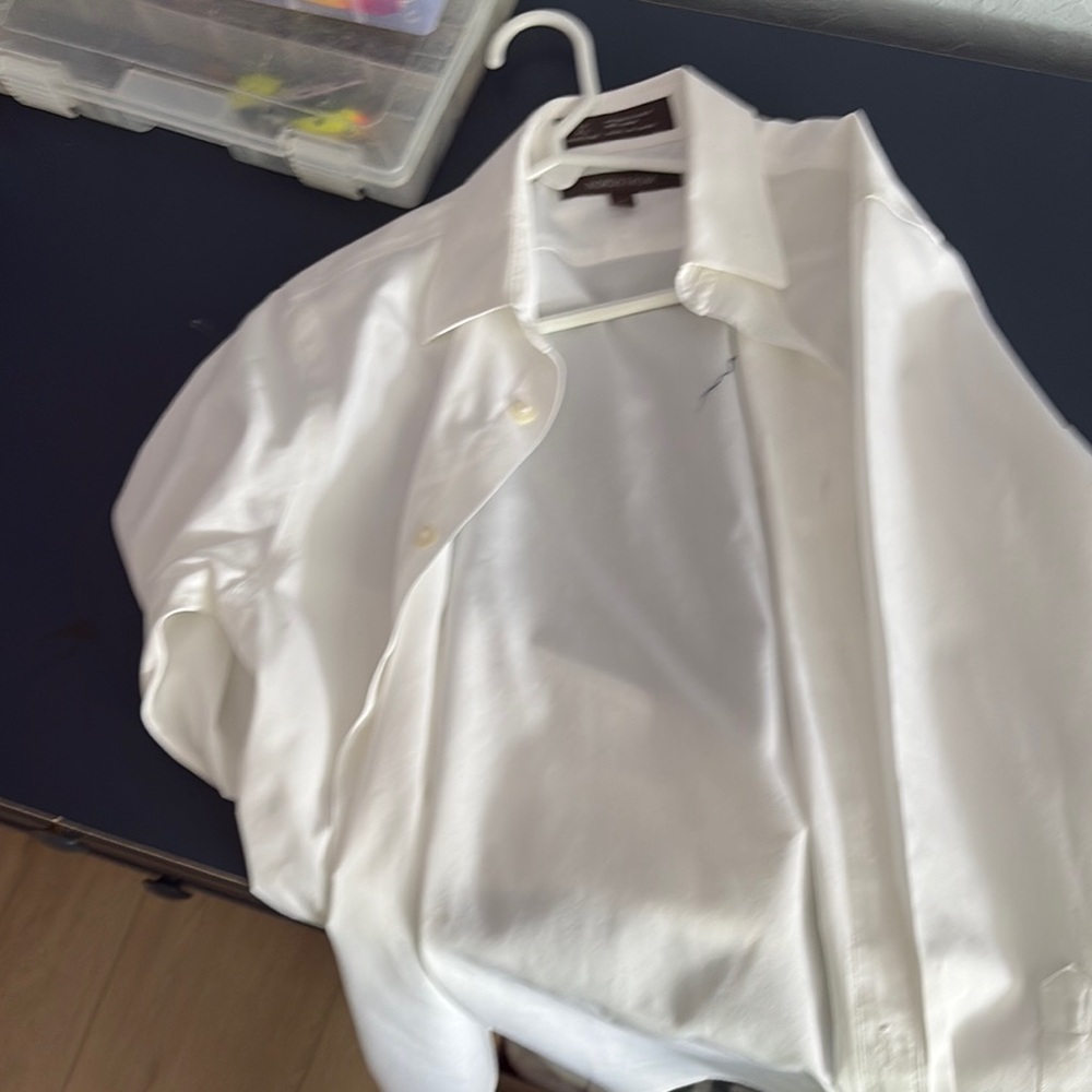 White Button-Up Shirt